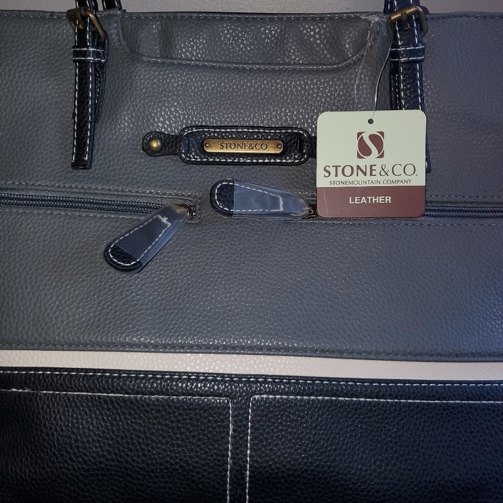 Stone and co leather bag